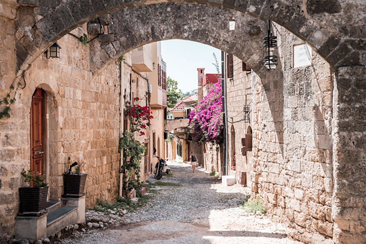 Artikelbild Rhodos Gassen Altstadt